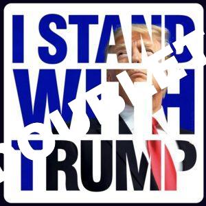 I Stand With Trump DTF Print