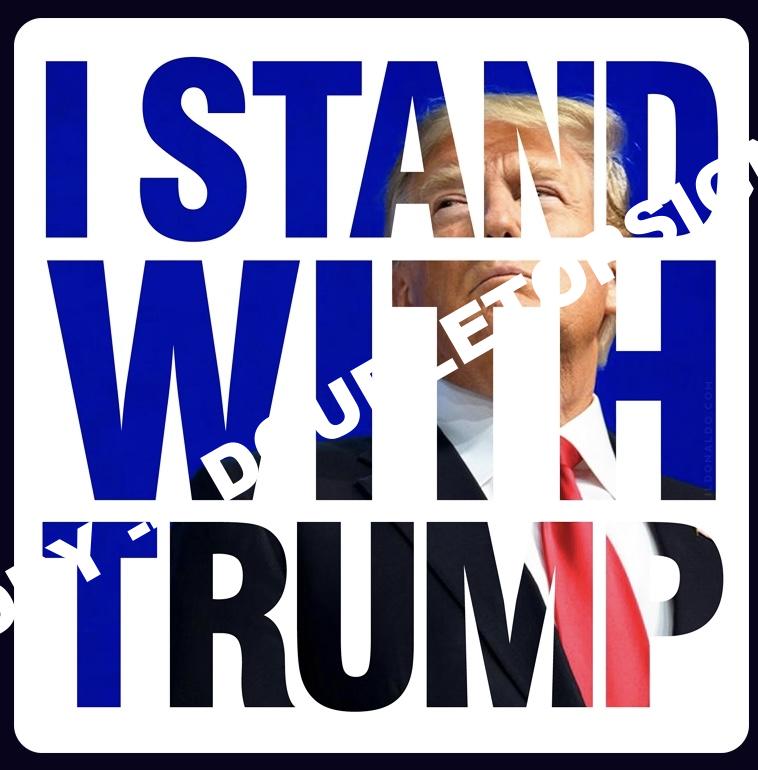 I Stand With Trump DTF Print