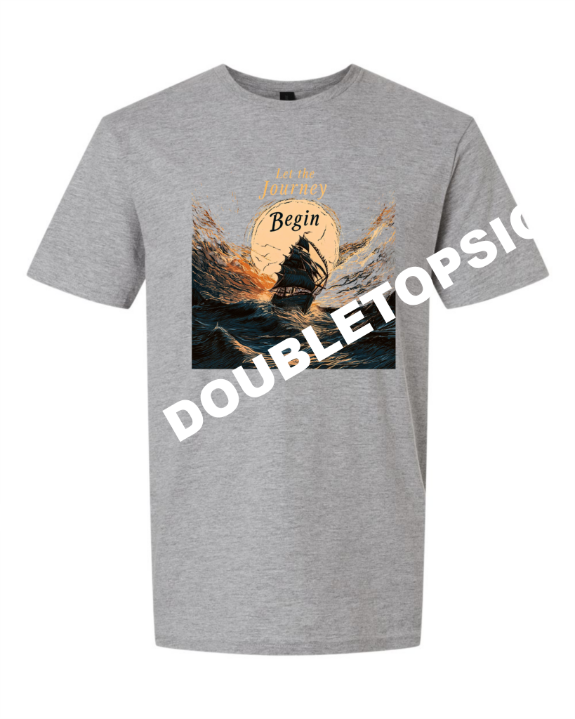 US Navy Let The Journey Begin T-Shirt