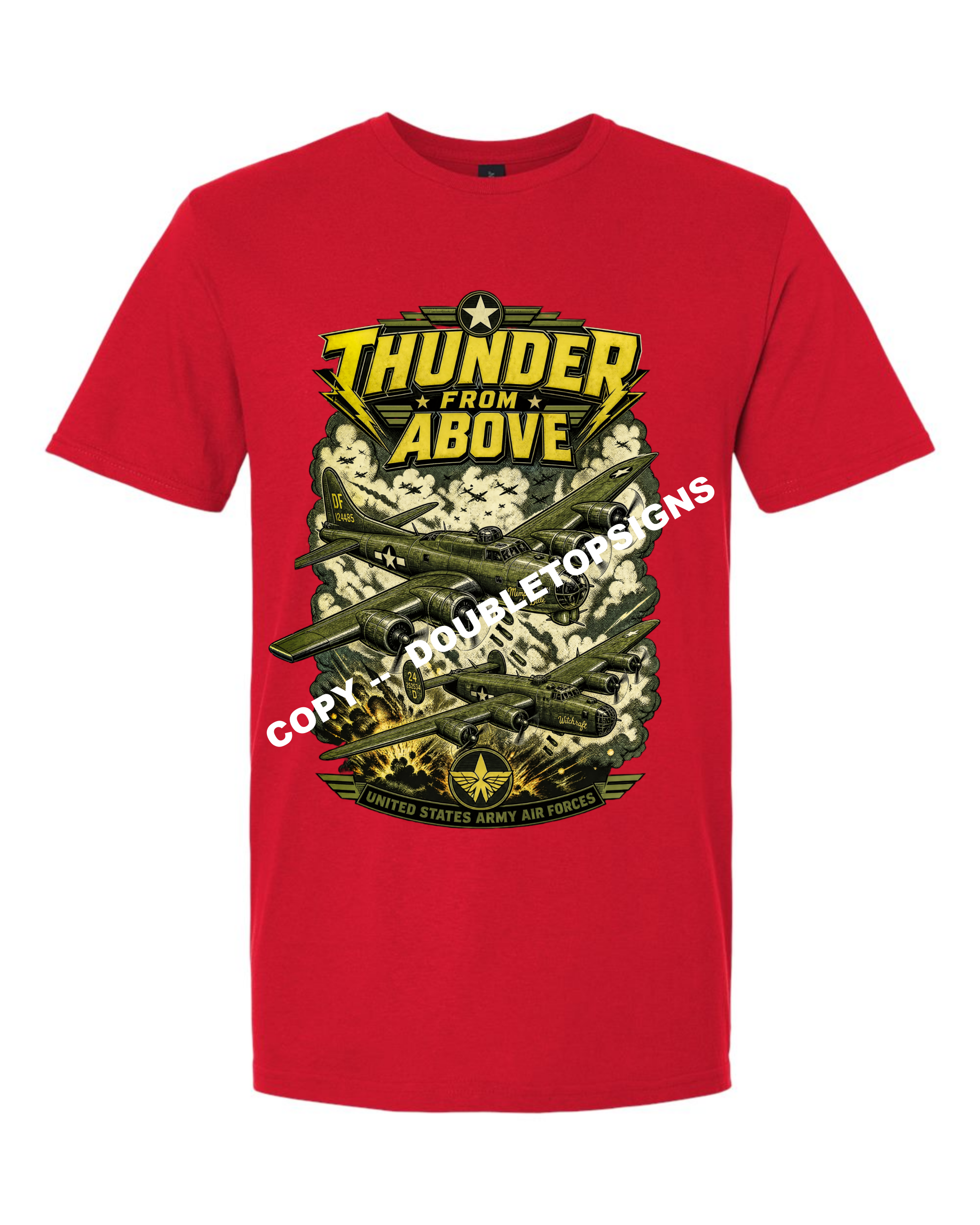 US Army Thunder From Above T-Shirt