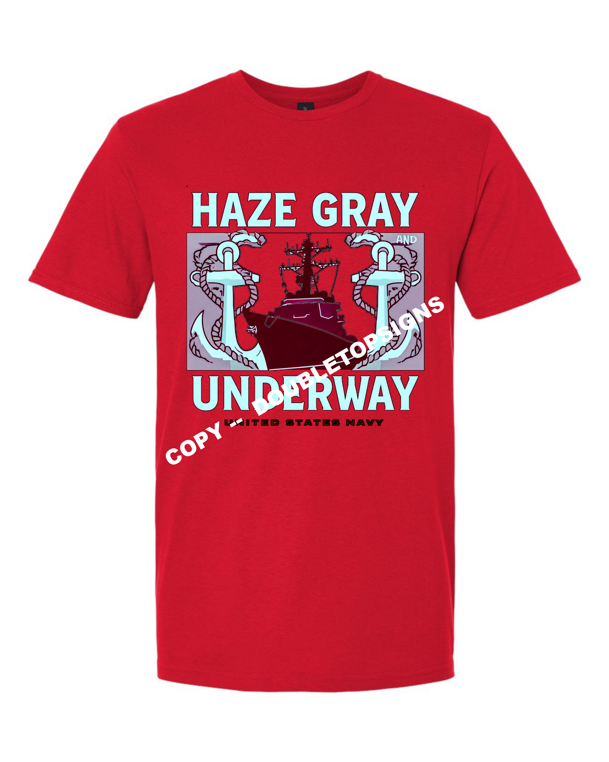 US Navy Haze Gray Underway T-Shirt