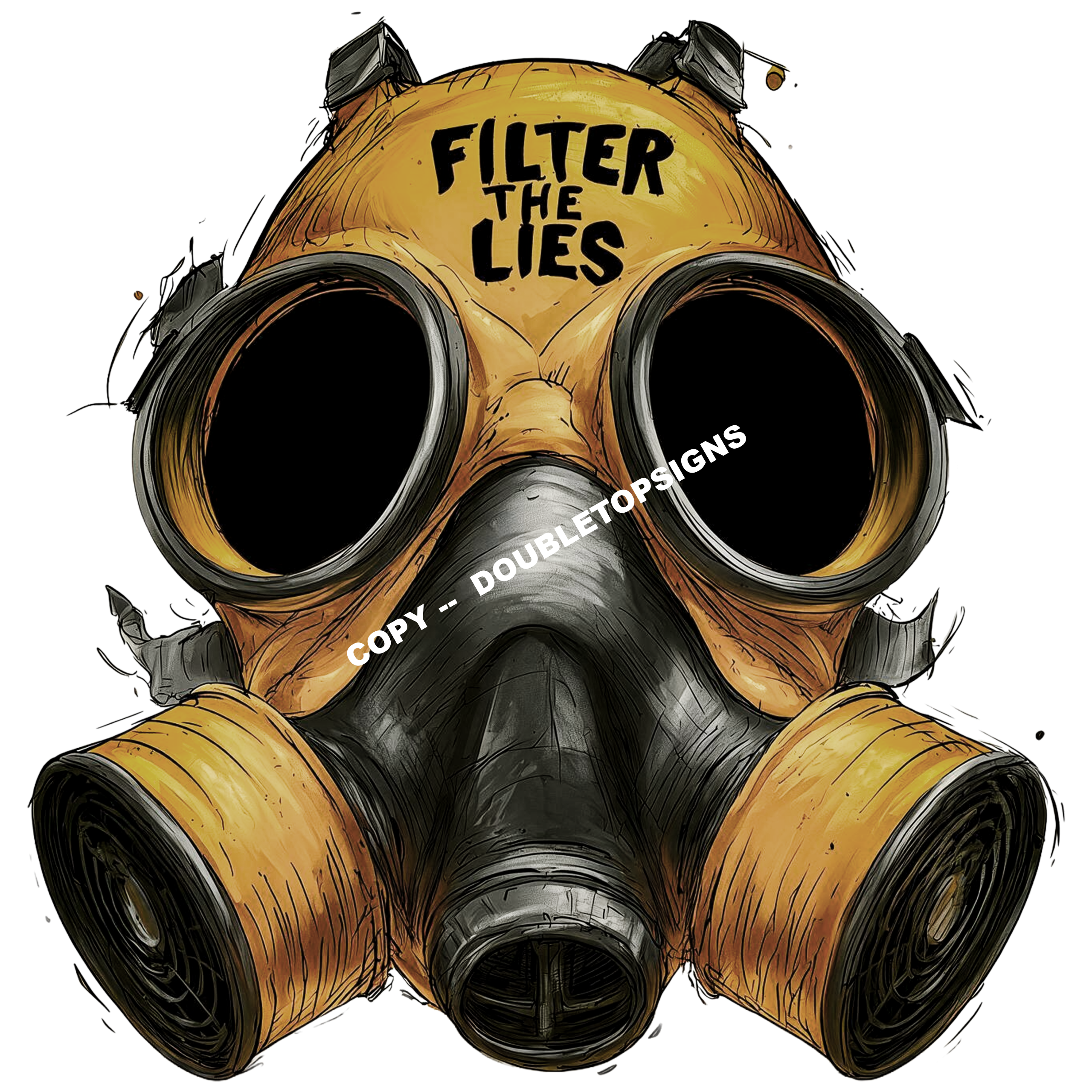 Filter The Lies v2 DTF Print
