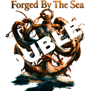 Us Navy Forged By The Sea DTF Print