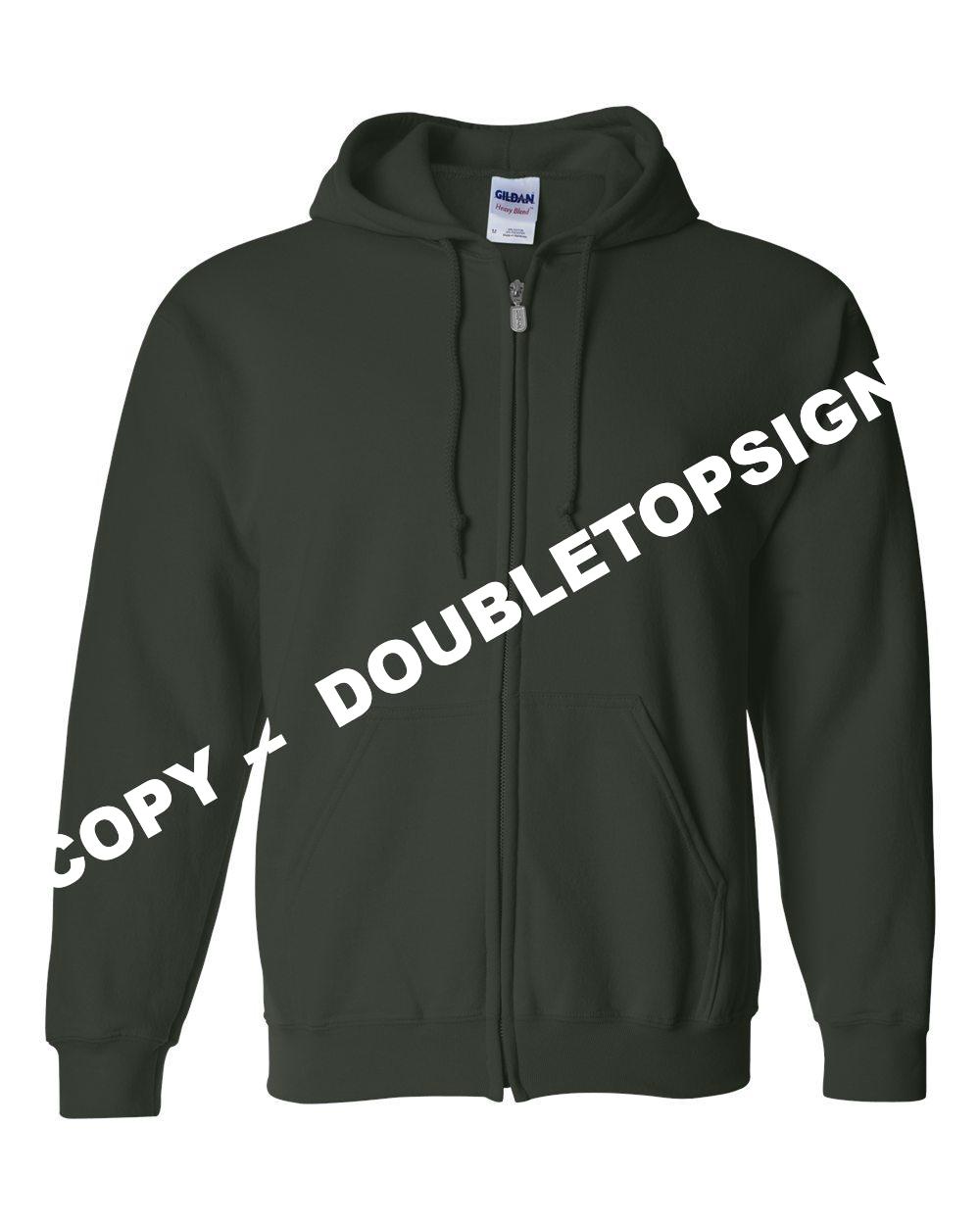 Unisex Heavy Blend™ Full-Zip Hooded Sweatshirt - Image 8