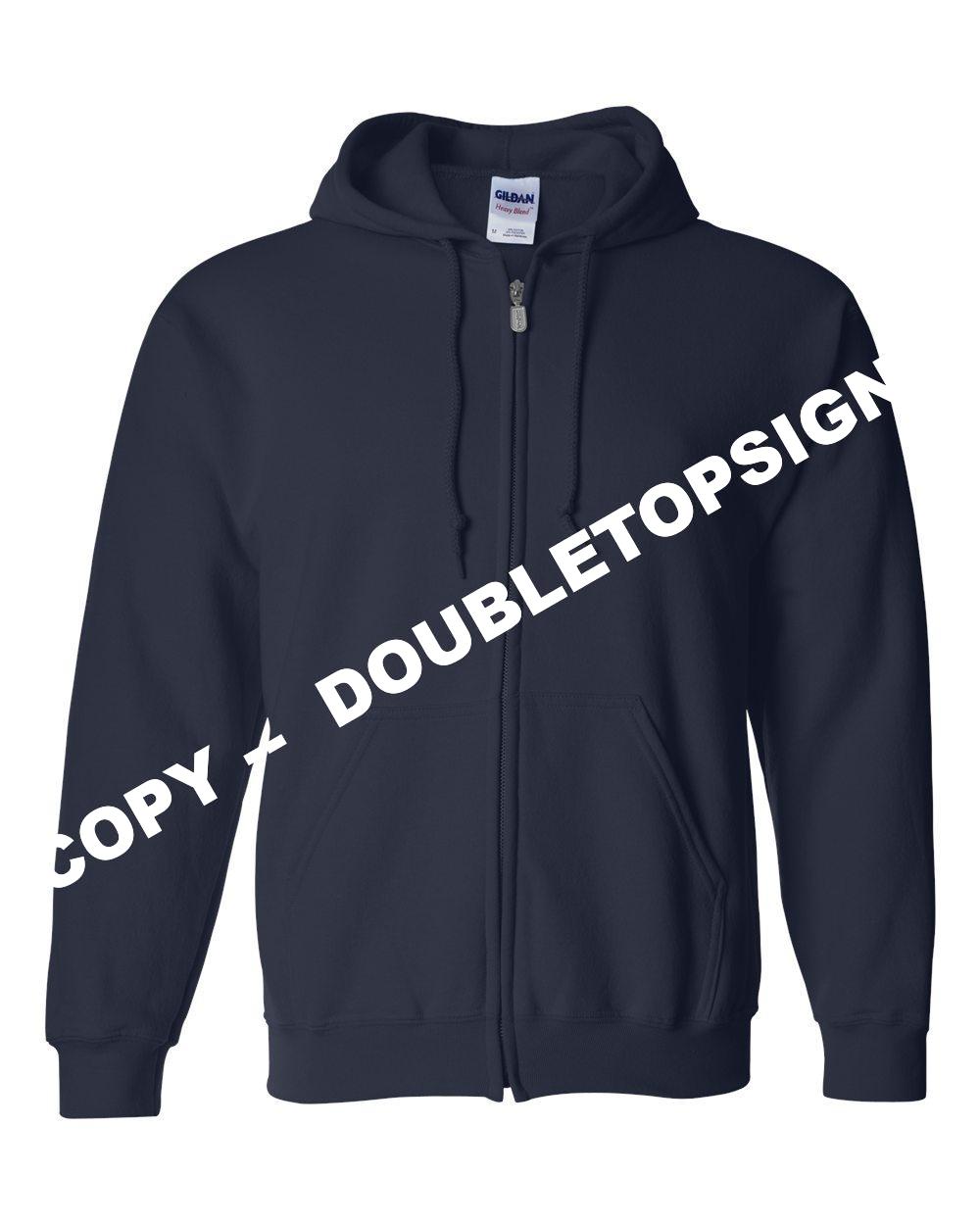 Unisex Heavy Blend™ Full-Zip Hooded Sweatshirt - Image 11