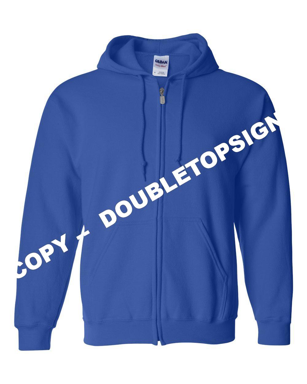 Unisex Heavy Blend™ Full-Zip Hooded Sweatshirt - Image 14