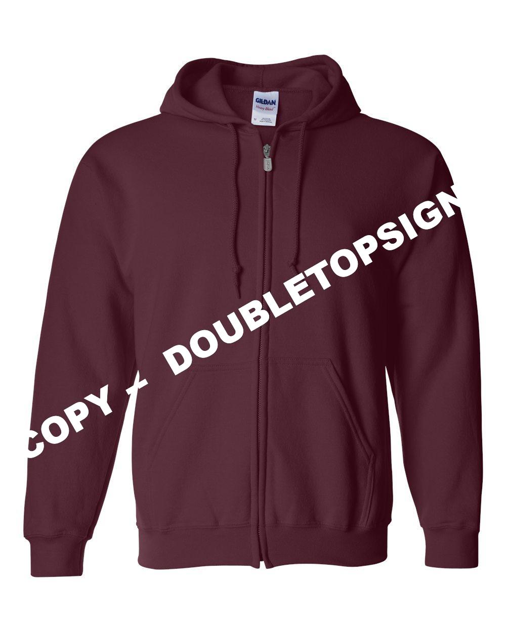Unisex Heavy Blend™ Full-Zip Hooded Sweatshirt - Image 10