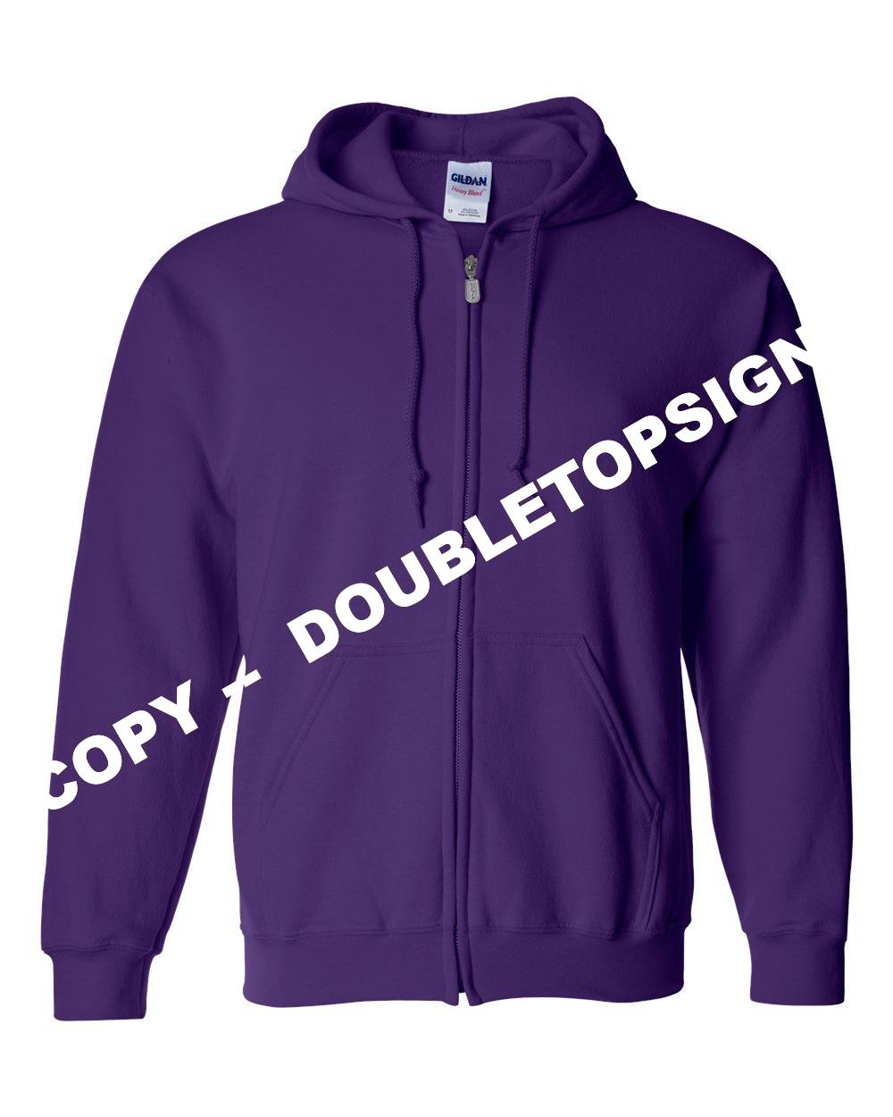 Unisex Heavy Blend™ Full-Zip Hooded Sweatshirt - Image 12